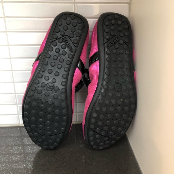 EUC Gorgeous Geox sparkly girls flats - Picture 7 of 8